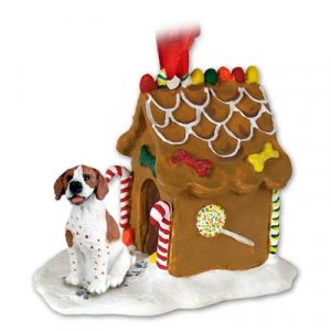 GBHD106A Pointer, Brown & White Ginger Bread House