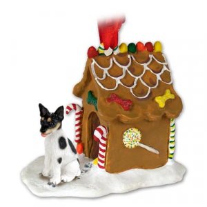 GBHD109 Rat Terrier  Ginger Bread House
