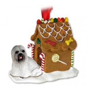 GBHD10A Lhasa Apso, Gray Ginger Bread House