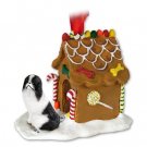 GBHD110A Japanese Chin, Black & White Ginger Bread House