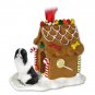 GBHD110A Japanese Chin, Black & White Ginger Bread House