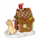 GBHD121C English Cocker Spaniel, Blonde Ginger Bread House