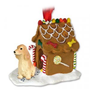 GBHD121C English Cocker Spaniel, Blonde Ginger Bread House