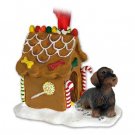 GBHD124 Wire Haired Dachshund Ginger Bread House