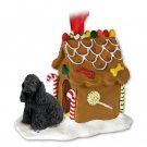 GBHD15B Cocker Spaniel, Black Ginger Bread House
