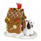 GBHD15D Cocker Spaniel, Brown & White Ginger Bread House