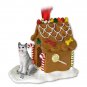GBHD17D Husky, Gray & White, Brown Eyes Ginger Bread House
