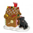 GBHD18B Pug, Black Ginger Bread House