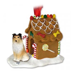 GBHD20A Sheltie, Sable Ginger Bread House