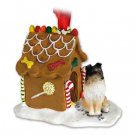 GBHD20B Sheltie, Tricolor Ginger Bread House