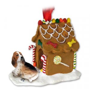 GBHD37 Basset Hound Ginger Bread House
