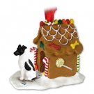 GBHD50B Fox Terrier, Black & White Ginger Bread House
