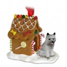 GBHD53A Cairn Terrier, Gray Ginger Bread House