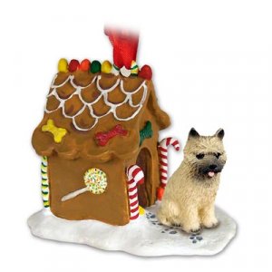GBHD53B Cairn Terrier, Red Ginger Bread House