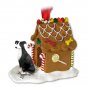 GBHD54A Greyhound, Black & White Ginger Bread House