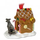 GBHD54C Greyhound, Brindle Ginger Bread House