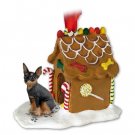 GBHD57A Min Pin, Tan & Black Ginger Bread House
