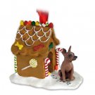 GBHD57B Min Pin, Red & Brown Ginger Bread House