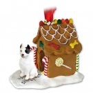 GBHD65A Pit Bull Terrier, White Ginger Bread House