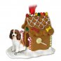 GBHD80A Cavalier King Charles, Brown & White Ginger Bread House