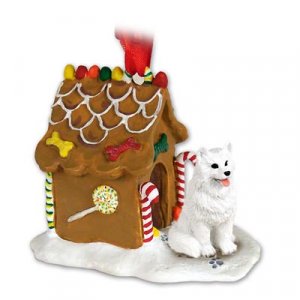 GBHD82 American Eskimo Ginger Bread House