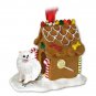 GBHD83 American Eskimo Miniature Ginger Bread House