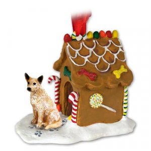 GBHD87A Australian Cattle Dog Red Ginger Bread House