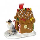 GBHD99C Australian Shepherd Blue, Docked Ginger Bread House