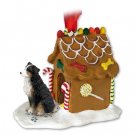 GBHD99F Australian Shepherd Tricolor, Docked Ginger Bread House
