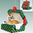 GGBA54 Llama Green Gift Box Ornament