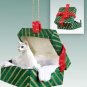 GGBC19 Oriental Shorthair White Green Gift Box Ornament