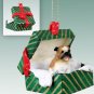 GGBD05A Bulldog Green Gift Box Ornament