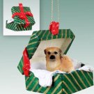 GGBD122 Tibetan Spaniel  Green Gift Box Ornament