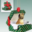 GGBD126 Briard Green Gift Box Ornament