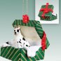 GGBD16C Great Dane, Harlequin Green Gift Box Ornament
