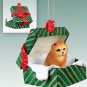 GGBD21B Chow, Red Green Gift Box Ornament
