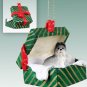 GGBD26A Shih Tzu, Gray Green Gift Box Ornament