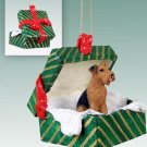 GGBD38 Airedale Green Gift Box Ornament