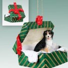 GGBD61 Bernese Mountain Dog Green Gift Box Ornament