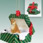 GGBD96 Shiba Inu  Green Gift Box Ornament