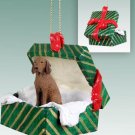 GGBD97 Vizsla Green Gift Box Ornament