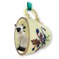 GTCC18 Siamese Green Holiday Tea Cup Ornament