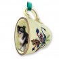 GTCD108 Alaskan Malamute Green Holiday Tea Cup Ornament
