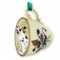 GTCD16C Great Dane, Harlequin Green Holiday Tea Cup Ornament