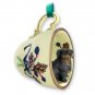 GTCD19B Dachshund, Black Green Holiday Tea Cup Ornament