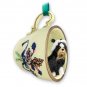 GTCD26D Shih Tzu, Black & White Green Holiday Tea Cup Ornament