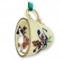 GTCD33C Boxer, Brindle Green Holiday Tea Cup Ornament