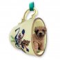 GTCD40A Shar Pei, Brown  Green Holiday Tea Cup Ornament