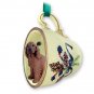 GTCD41 Irish Setter Green Holiday Tea Cup Ornament