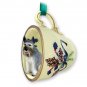 GTCD58A Schnauzer, Giant, Gray Green Holiday Tea Cup Ornament